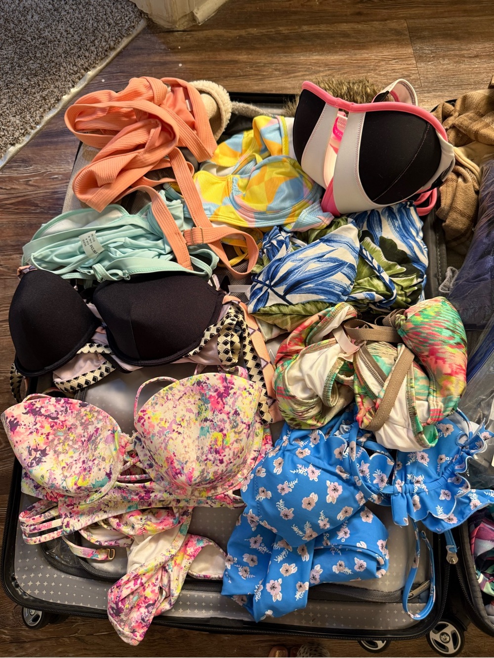 Assorted Women's Bikini Tops - Colorful Mix